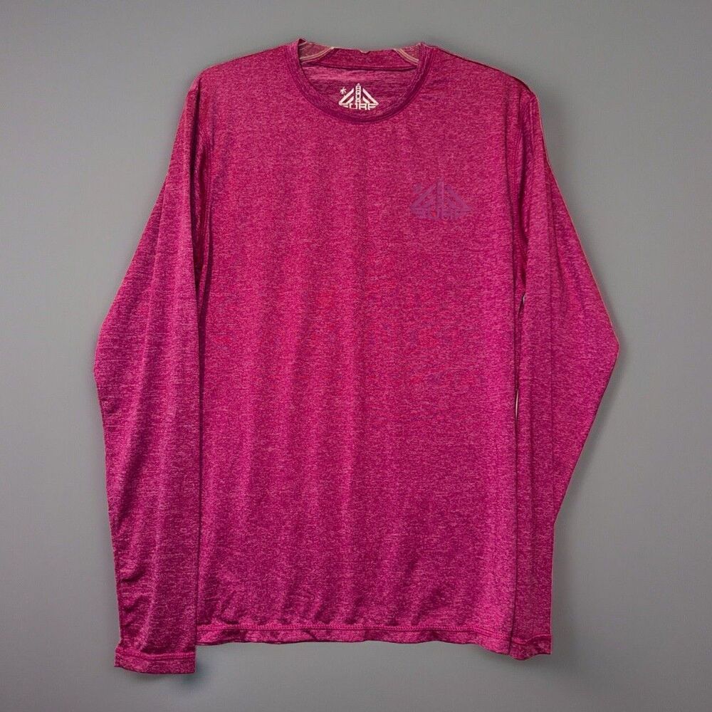 Aqua Surf Active Wear Long Sleeve Shirt- Small Pink